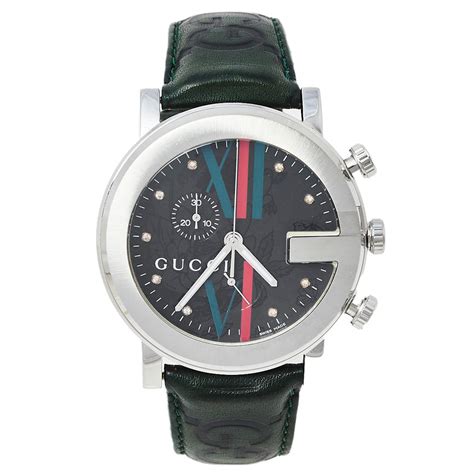 gucci 101m stainless steel men& 39|gucci g chrono 44mm.